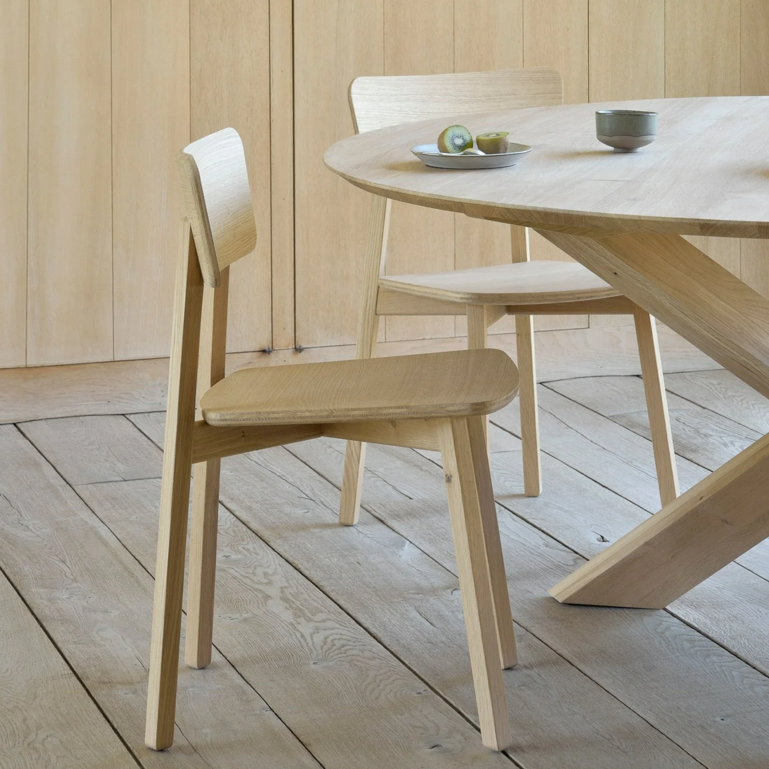 Enhanced Ca Dining Chair Oak Excellent