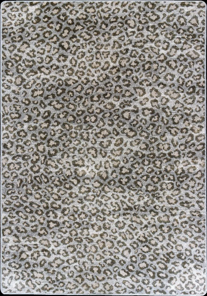 Premium Material Snow Leopard Rug – Natural High-Quality