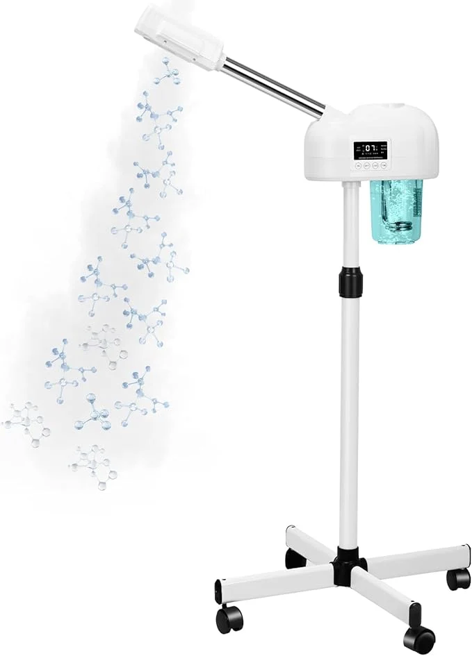 Genuine Professional Facial Steamer for Clean Skin LCD Display Facial Steamer for Fine