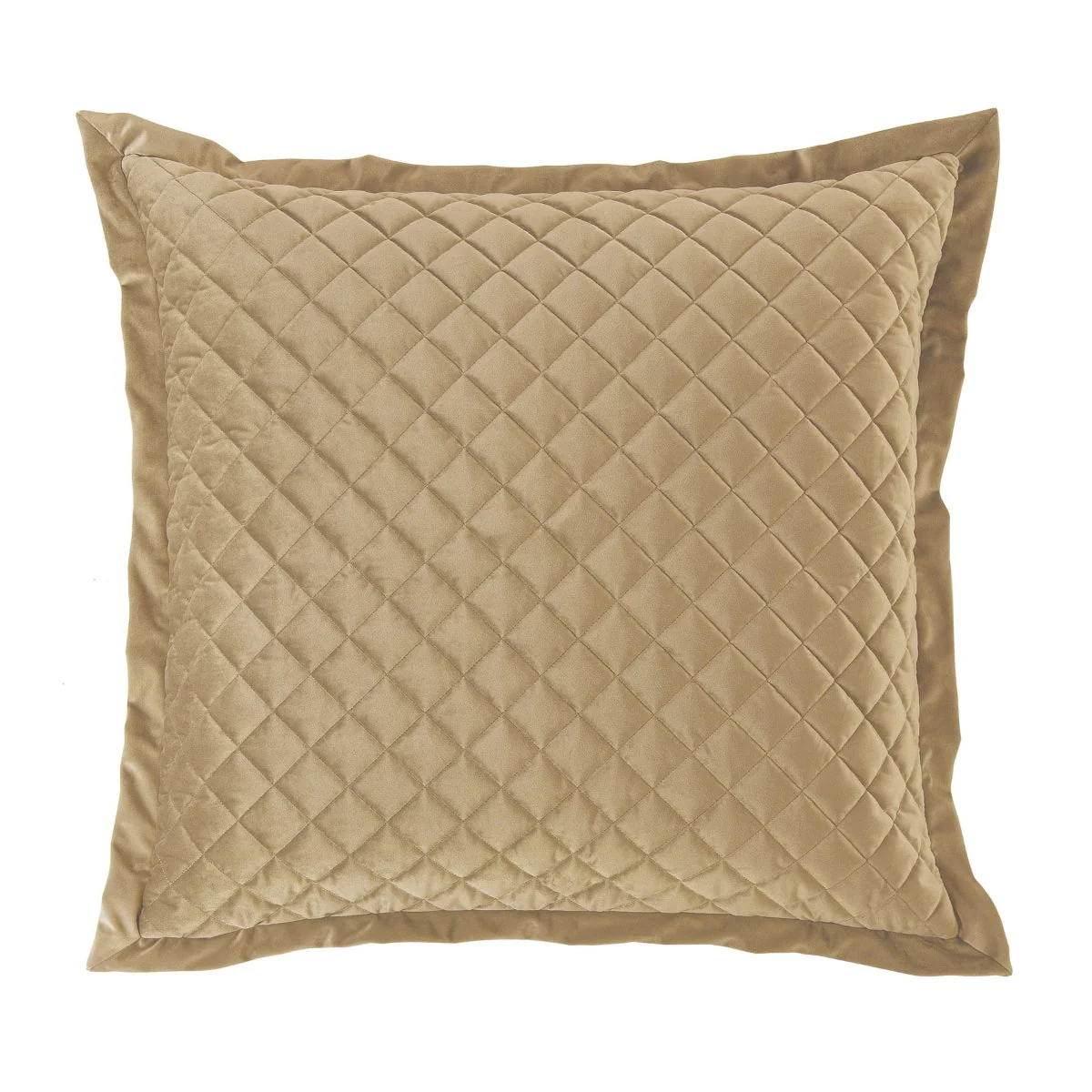 Reliable Velvet Diamond Quilted Euro Sham Stylish