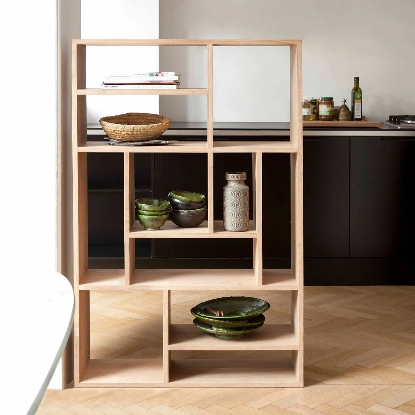 Certified Solid Oak M Rack Small Safe