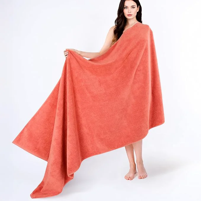 Classic Cotton Paradise Cotton 40×80 Oversized Bath Sheet Extra Large Turkish Versatile