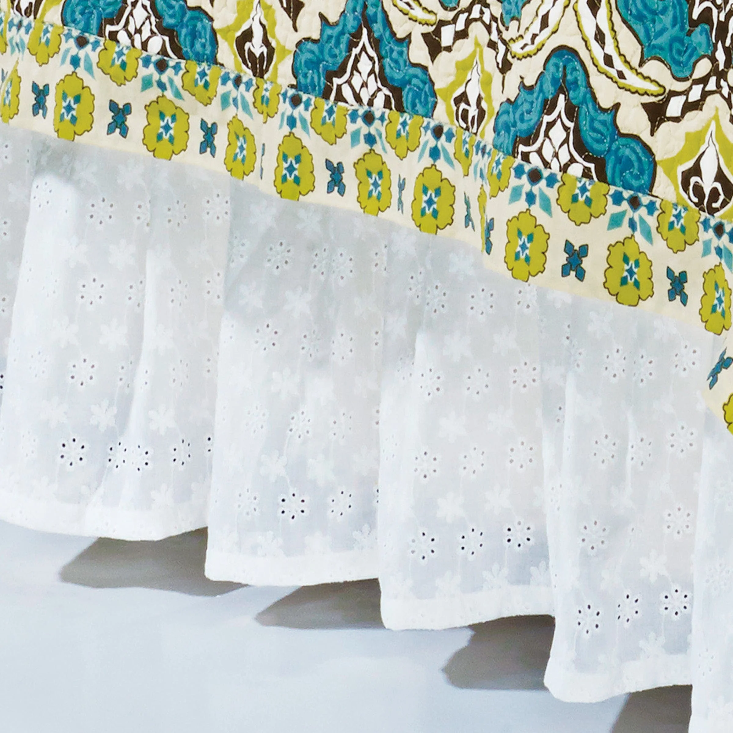 Powerful Eyelet Bed Skirt Consistent