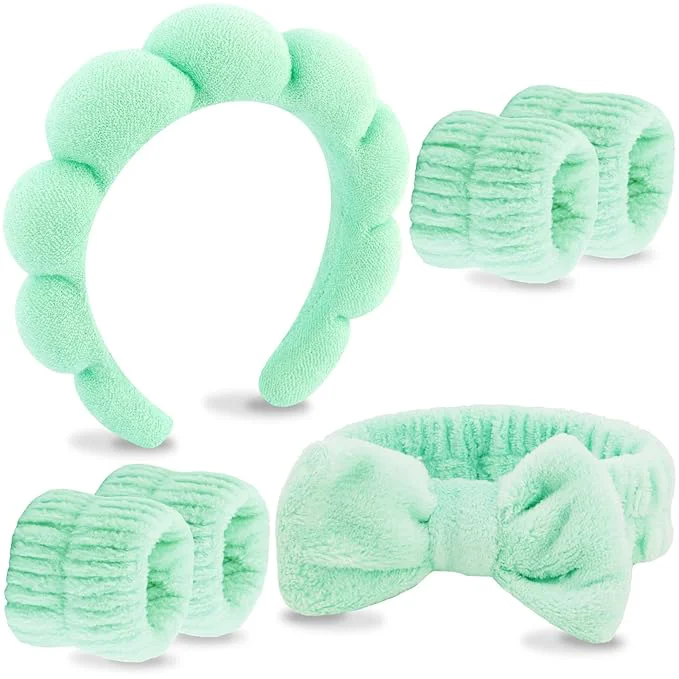 Smooth VELSCRUN Spa Headband Makeup Face Wash Skincare Headbands Stuff Quality