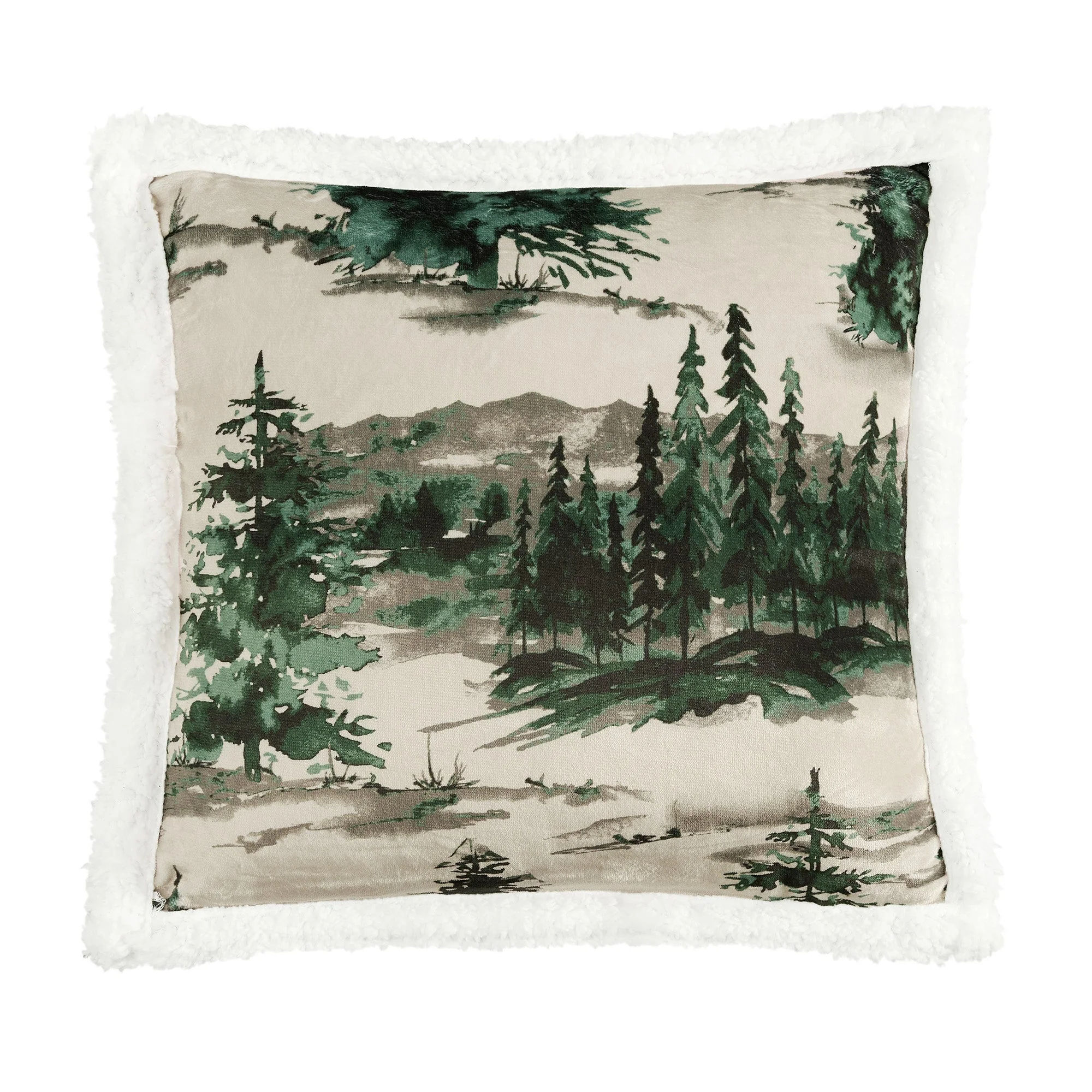 Excellent Joshua Campfire Sherpa Pillow Practical