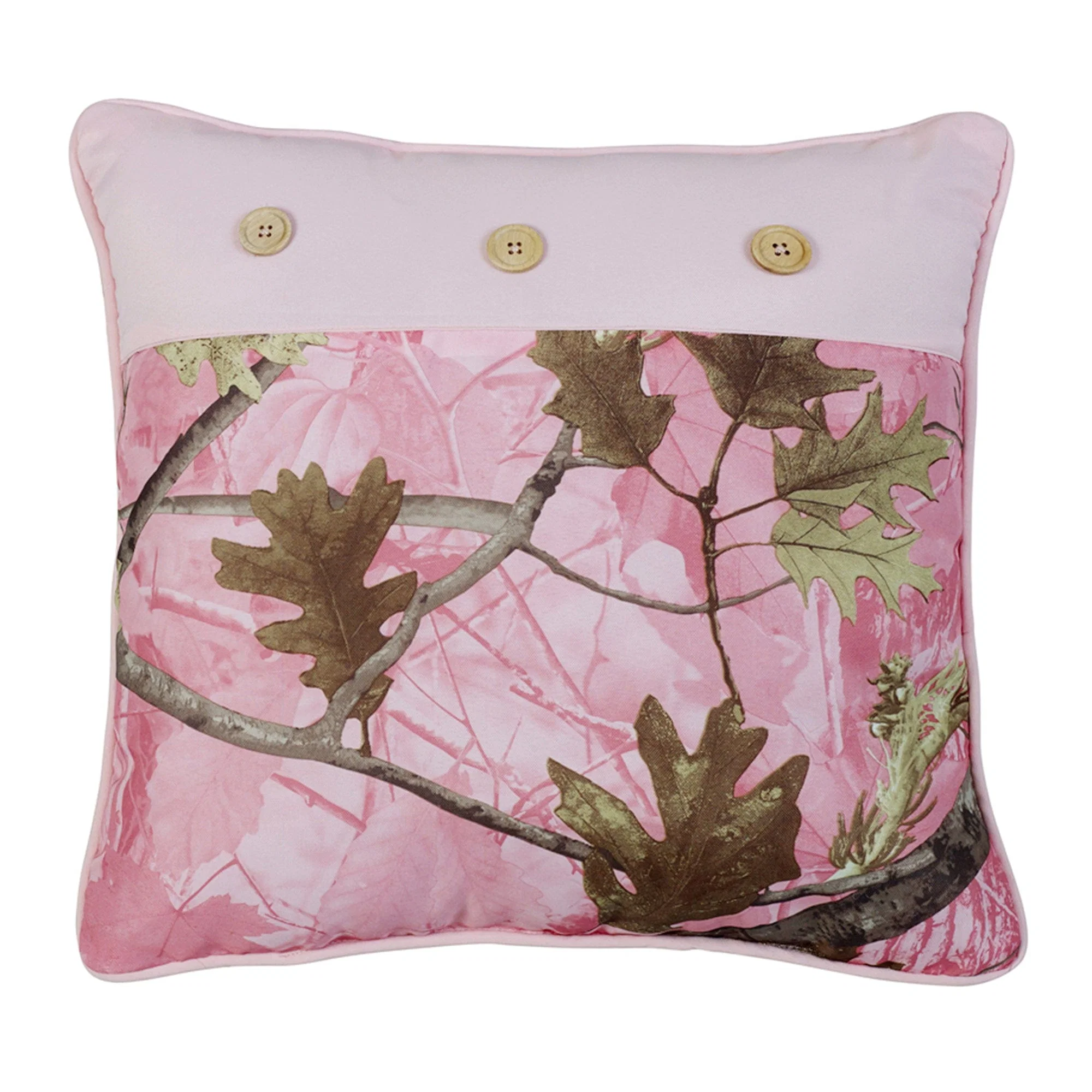 Trendy Oak Camo Pillow Luxury