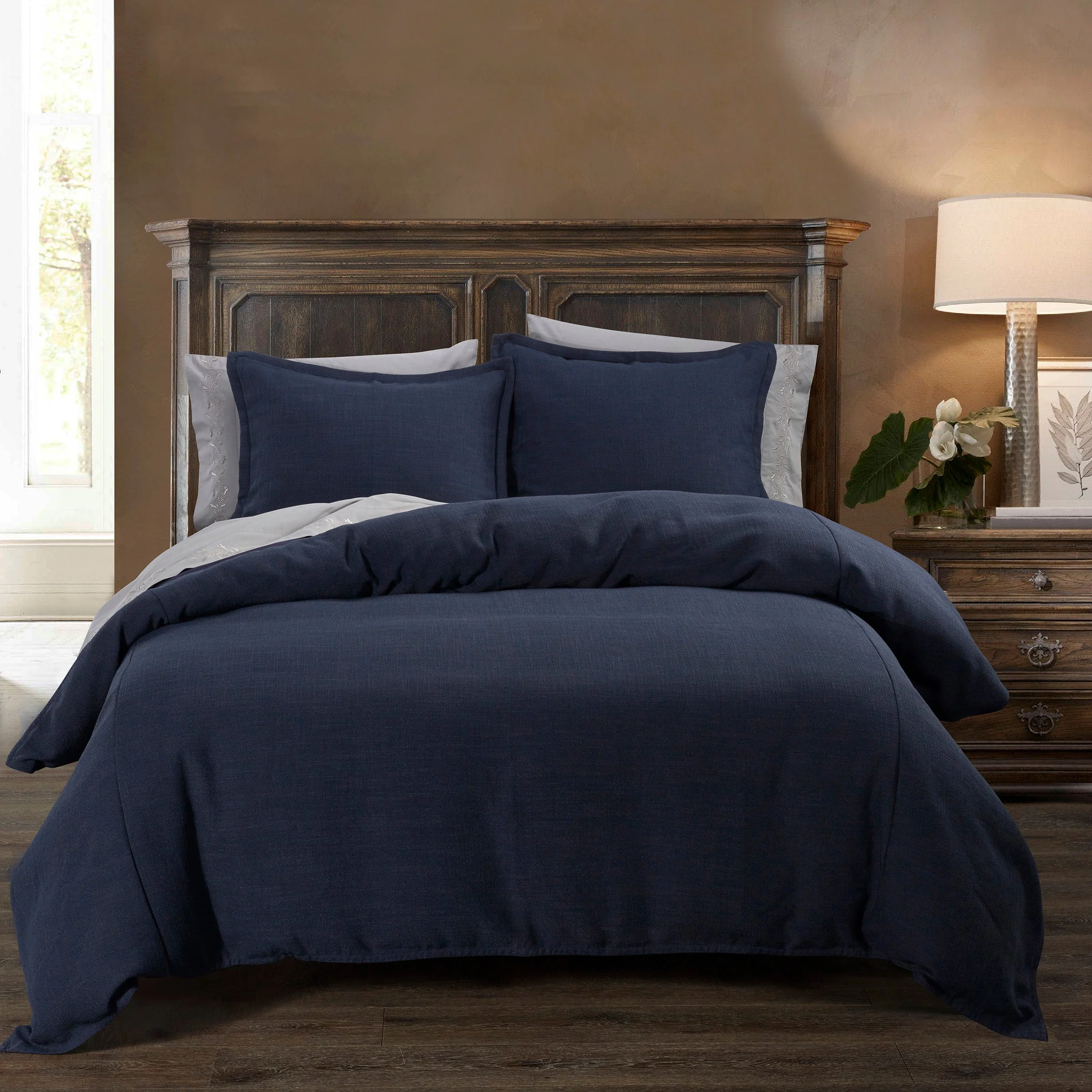 Soft Camden Duvet Cover Set 3 Pc High-End