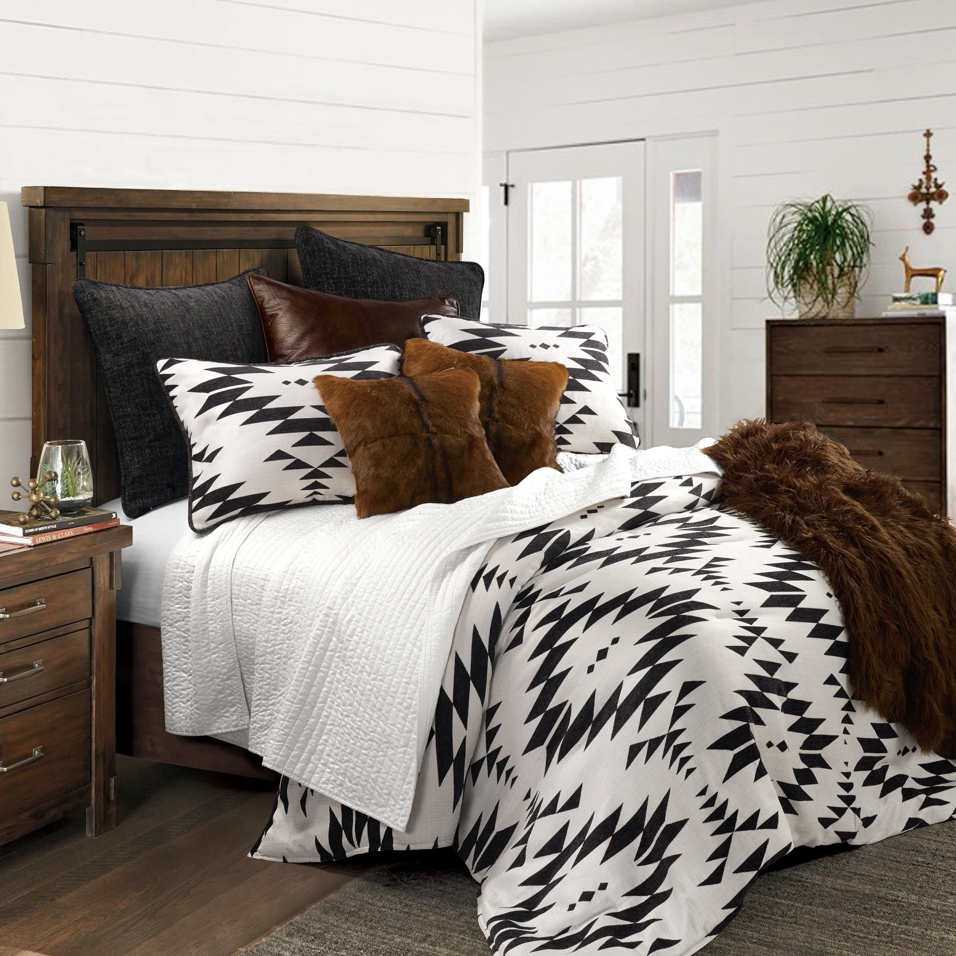 Expertly Made Amelia Aztec Comforter Set 3 Pc Original Design