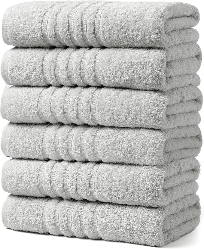 Sophisticated Aibaser Towels 6 Pack Bath Towel Proven