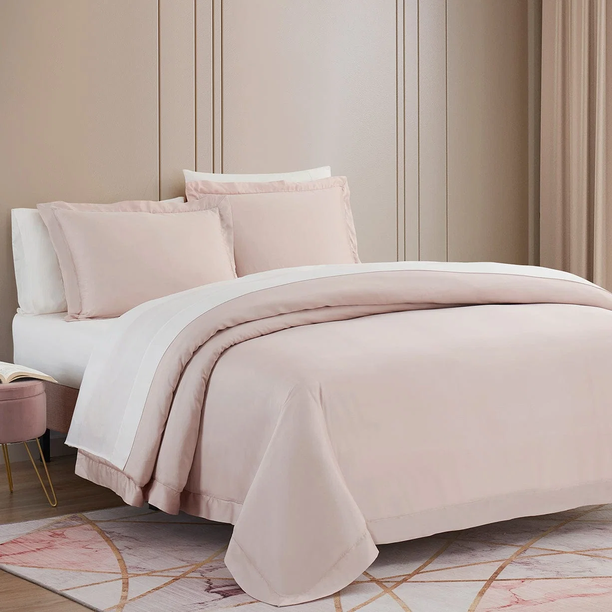 Carefully Designed Eucalyptus Duvet Cover Set 3 Pc Soft