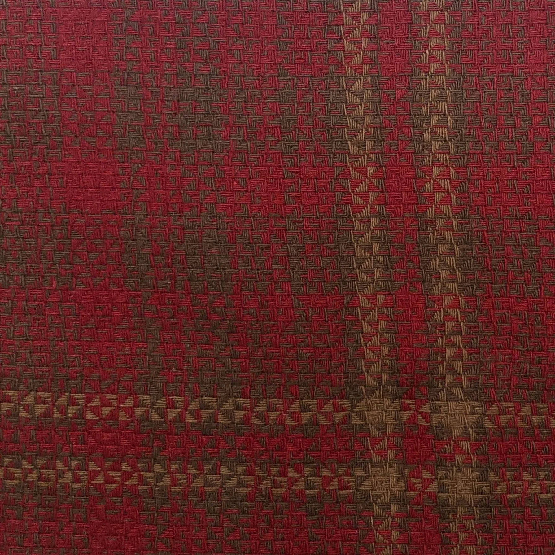 Selected Cascade Lodge Red Brown Plaid Swatch Consistent