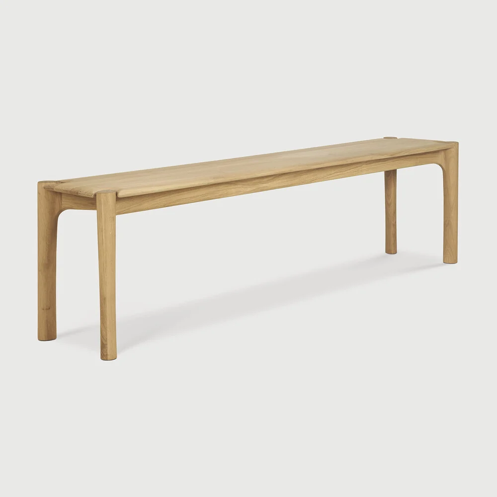 Elegant PI Solid Oak Bench 65 quot Environmentally Friendly