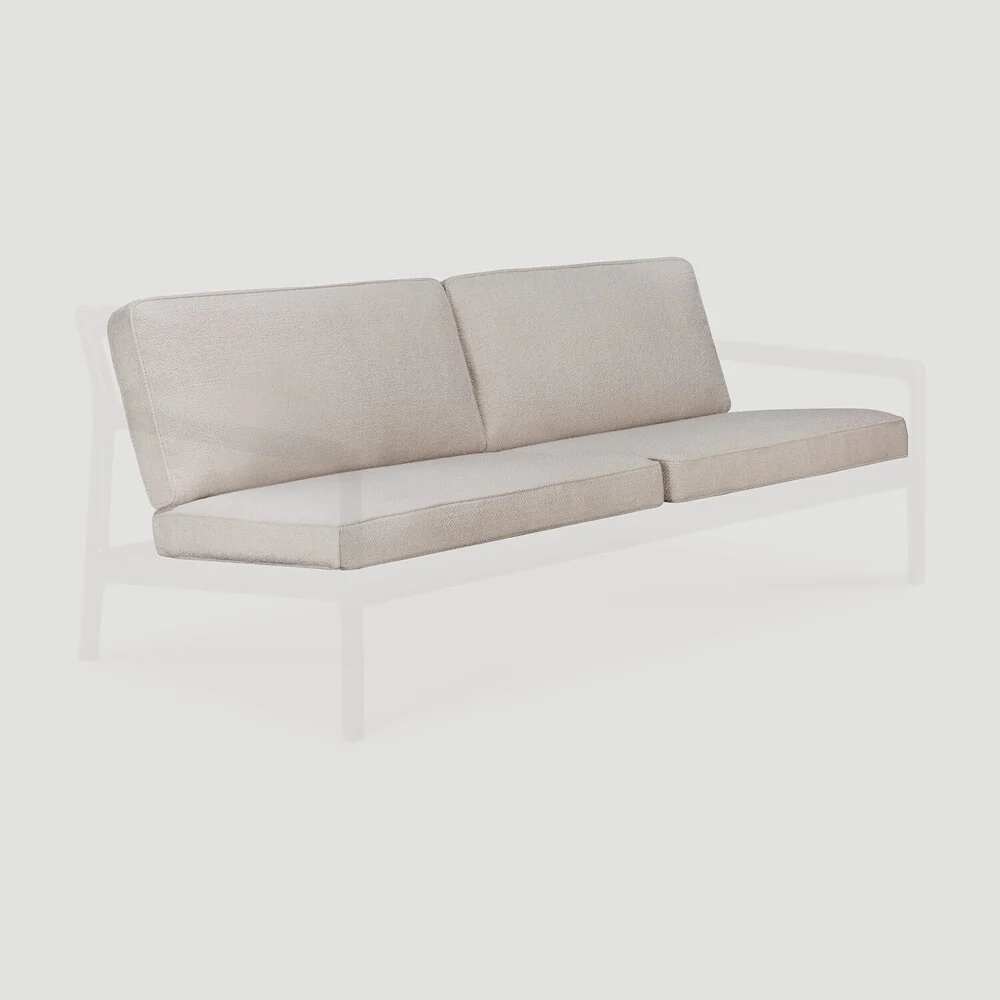Carefully Designed Jack sofa 2 seater cushion set – Ivory fabric Reusable