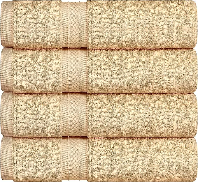 Outstanding Towel and Linen Mart 4 Pieces Bath Towel Sets High-Performance