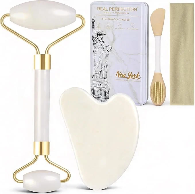 Original ion Gua Sha Facial Tools Face Roller Detailed