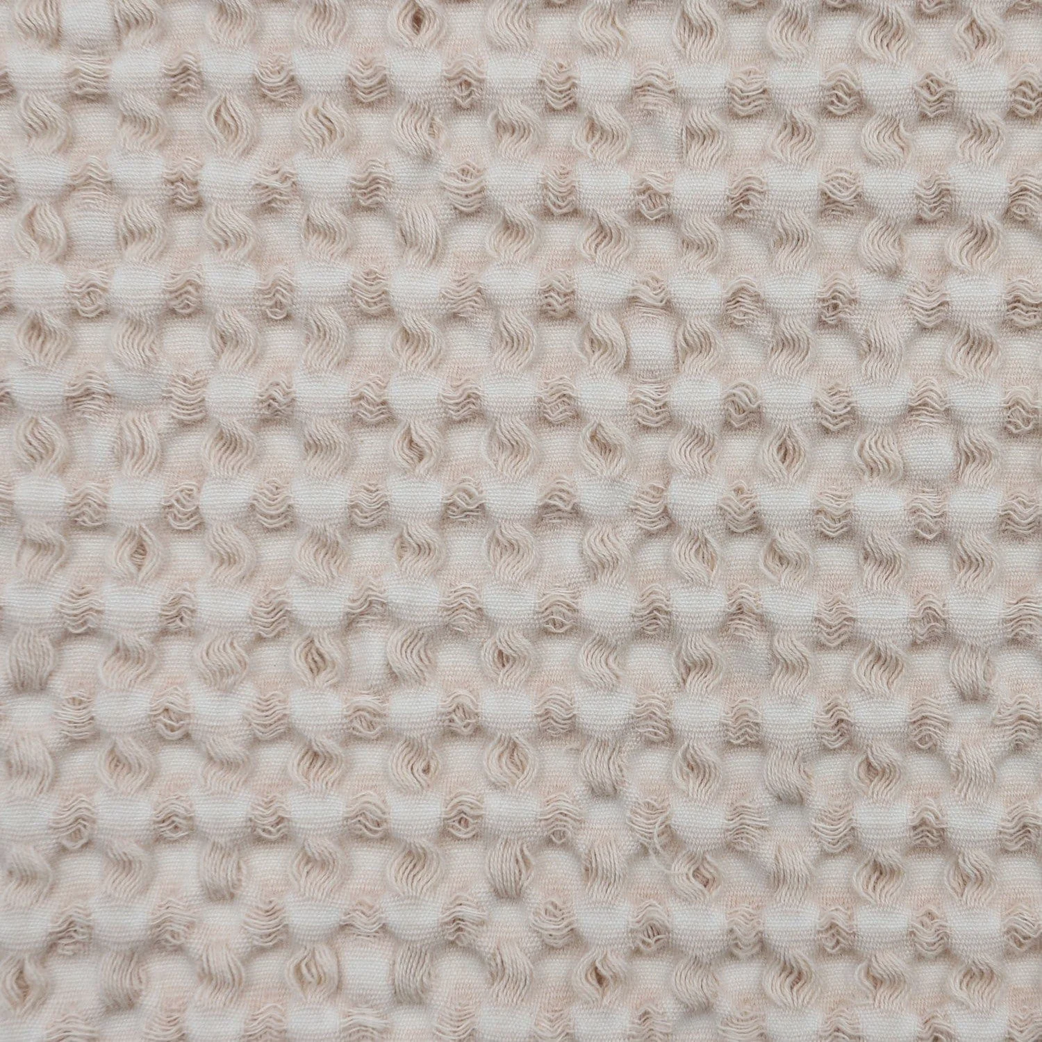 Carefully Designed Stonewashed Cotton Waffle Weave Swatch Durable