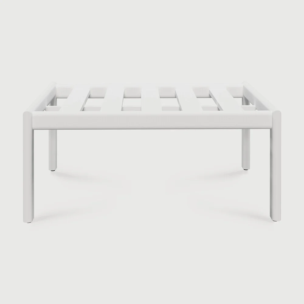 Specialty Jack outdoor footstool frame – aluminium – white Prestigious