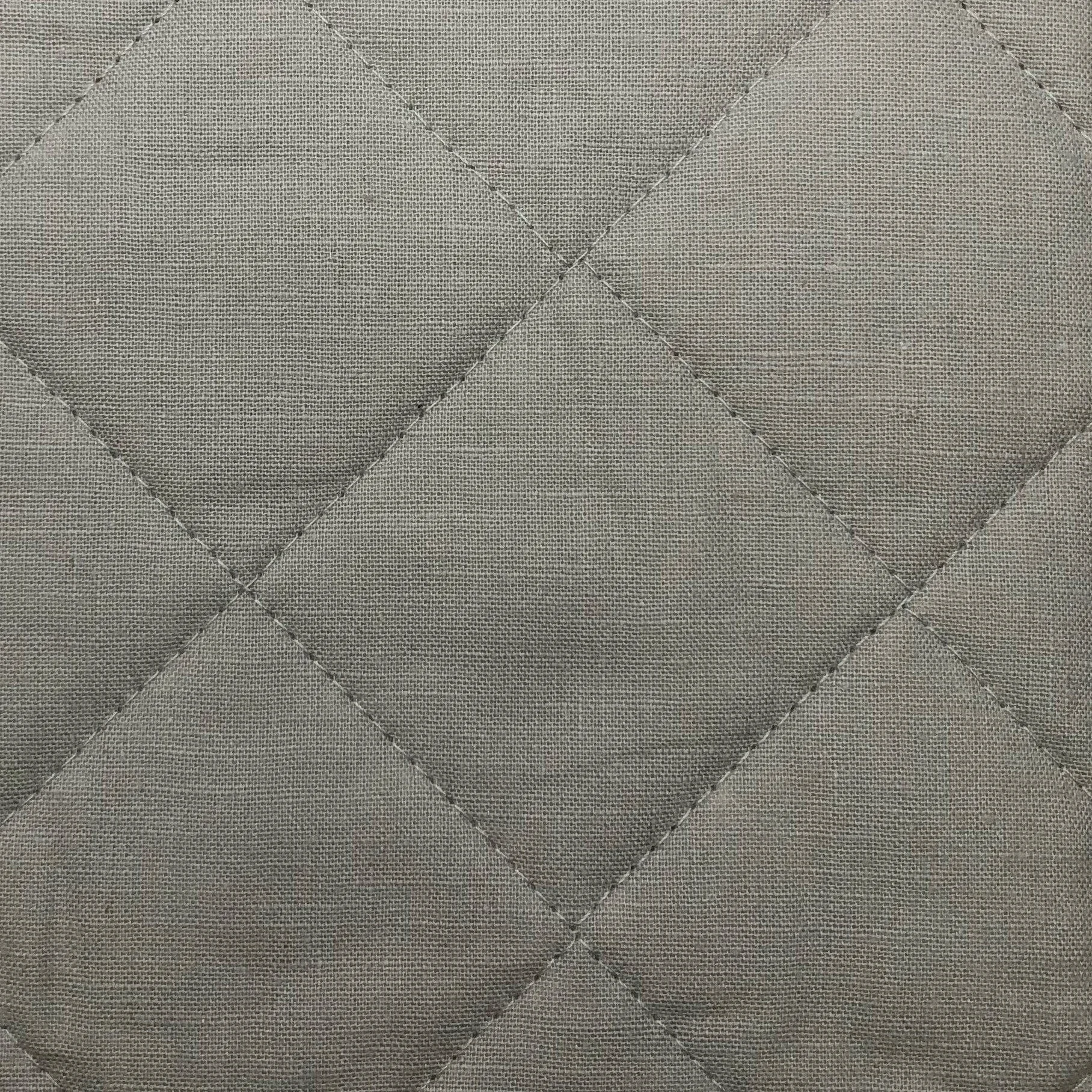 High-End Linen Diamond Cotton Quilt Swatch Superior