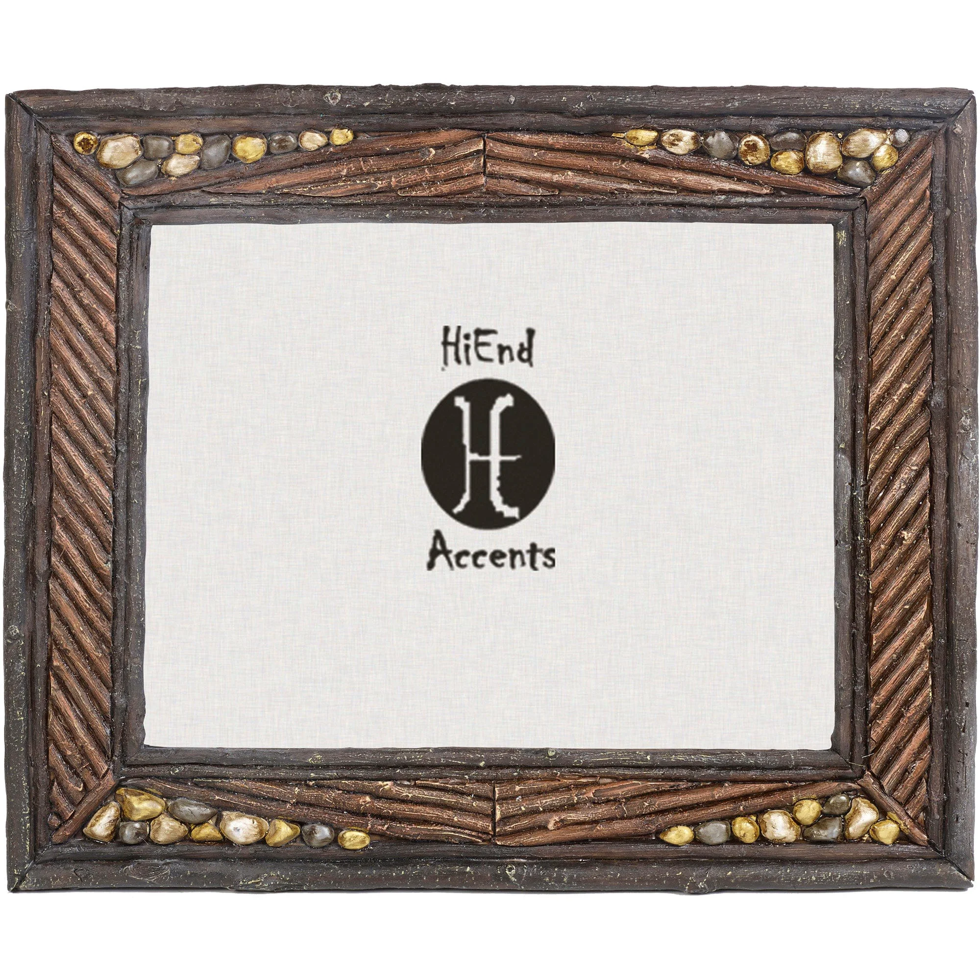 Safe River Rock Picture Frame Reusable