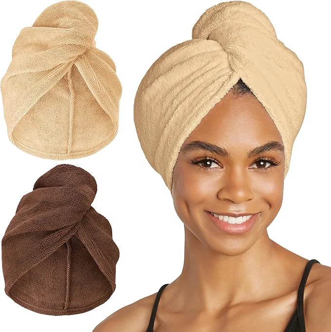 Quality Turbie Twist 2-Pack Microfiber Hair Towel Prestigious