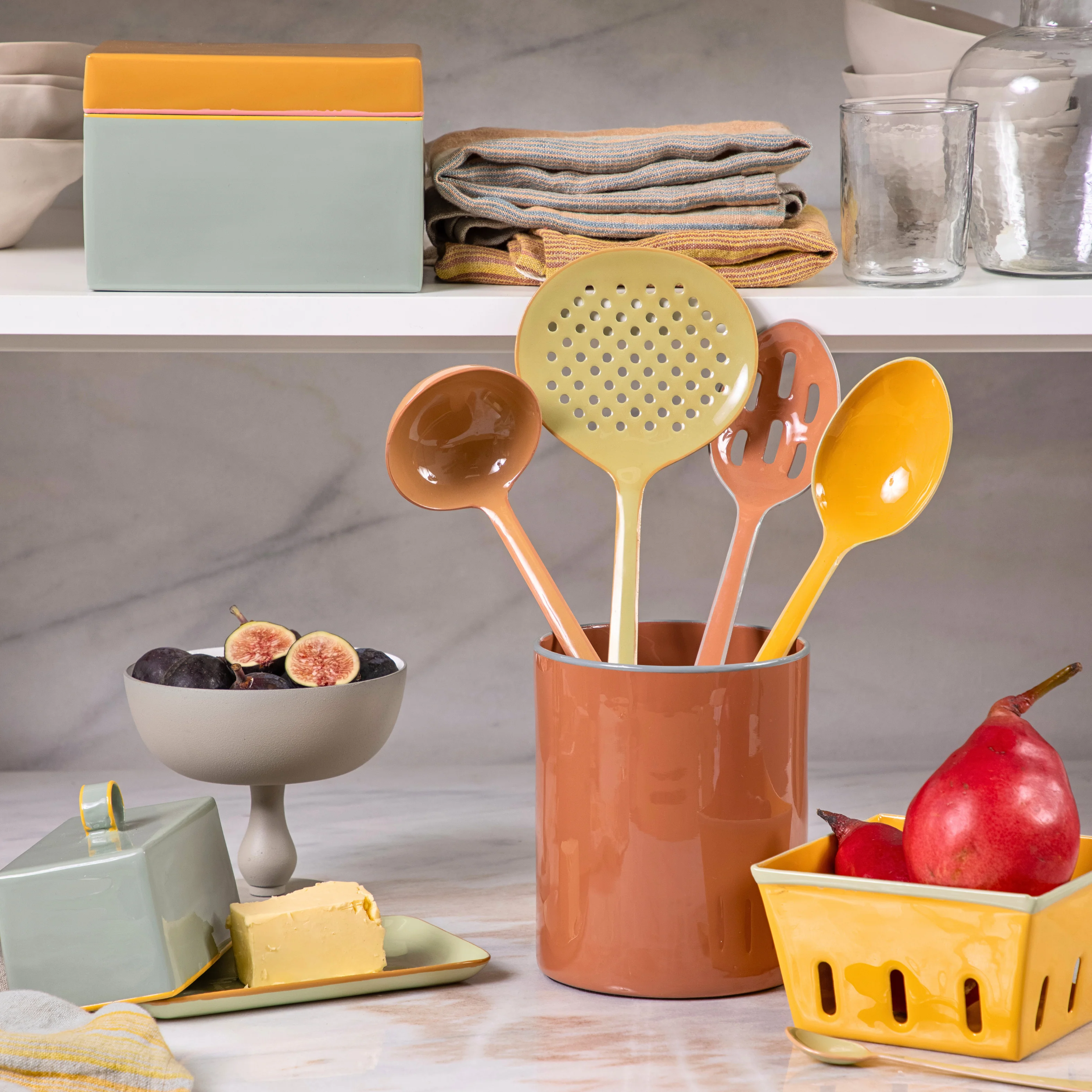 Exclusive Harlow Bright Utensil Holder Advanced