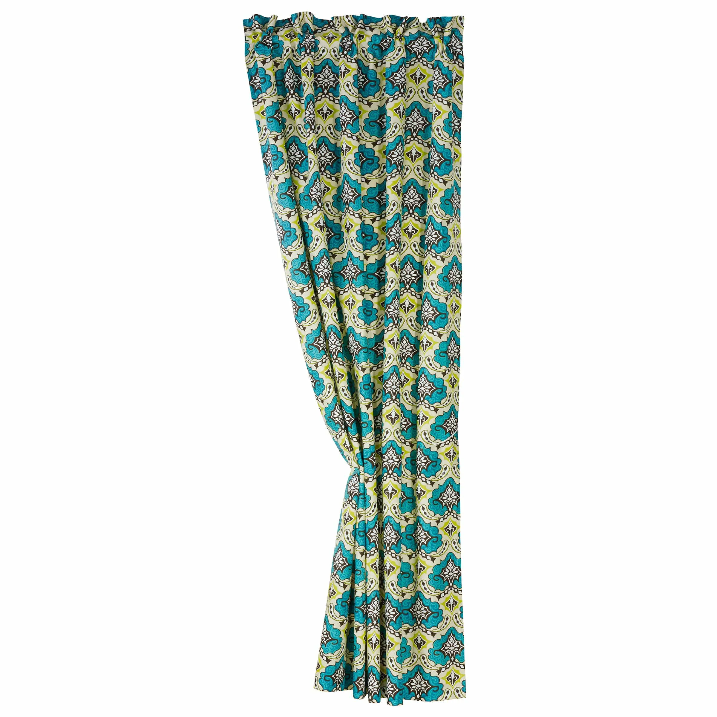 Modern Salado Green amp Turquoise Curtain Healthy
