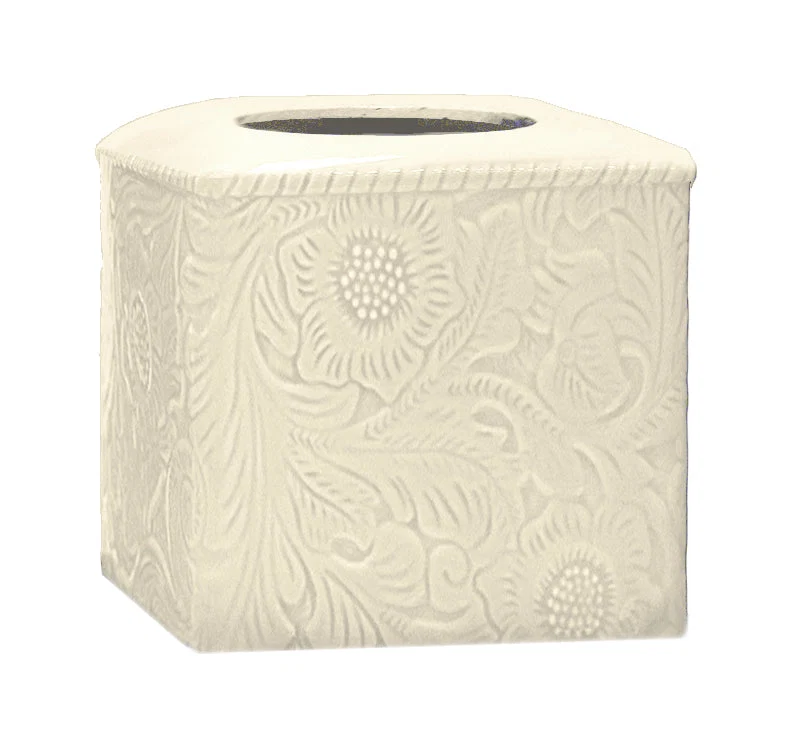 Authentic Savannah Ceramic Tissue Box Cover High-Quality