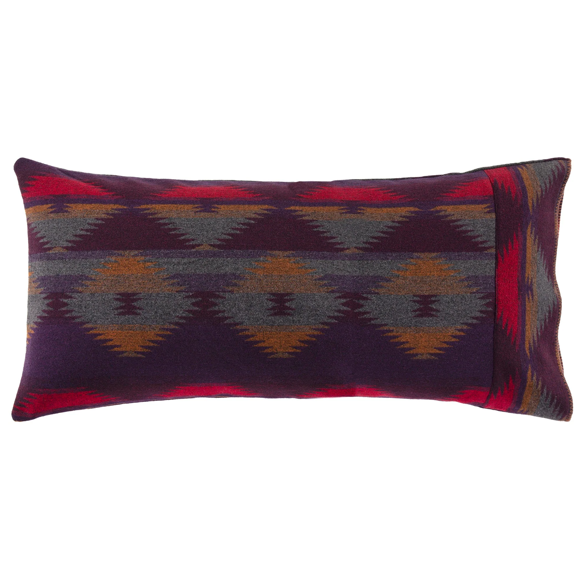 Exceptional Gila Wool Blend Self Cuff Pillowcase Elegant
