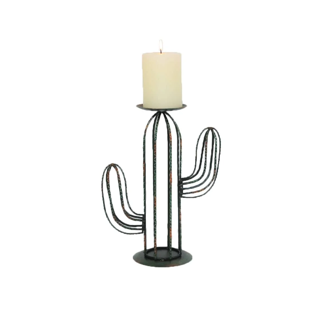 Clean Cactus Single Candle Holder Classic