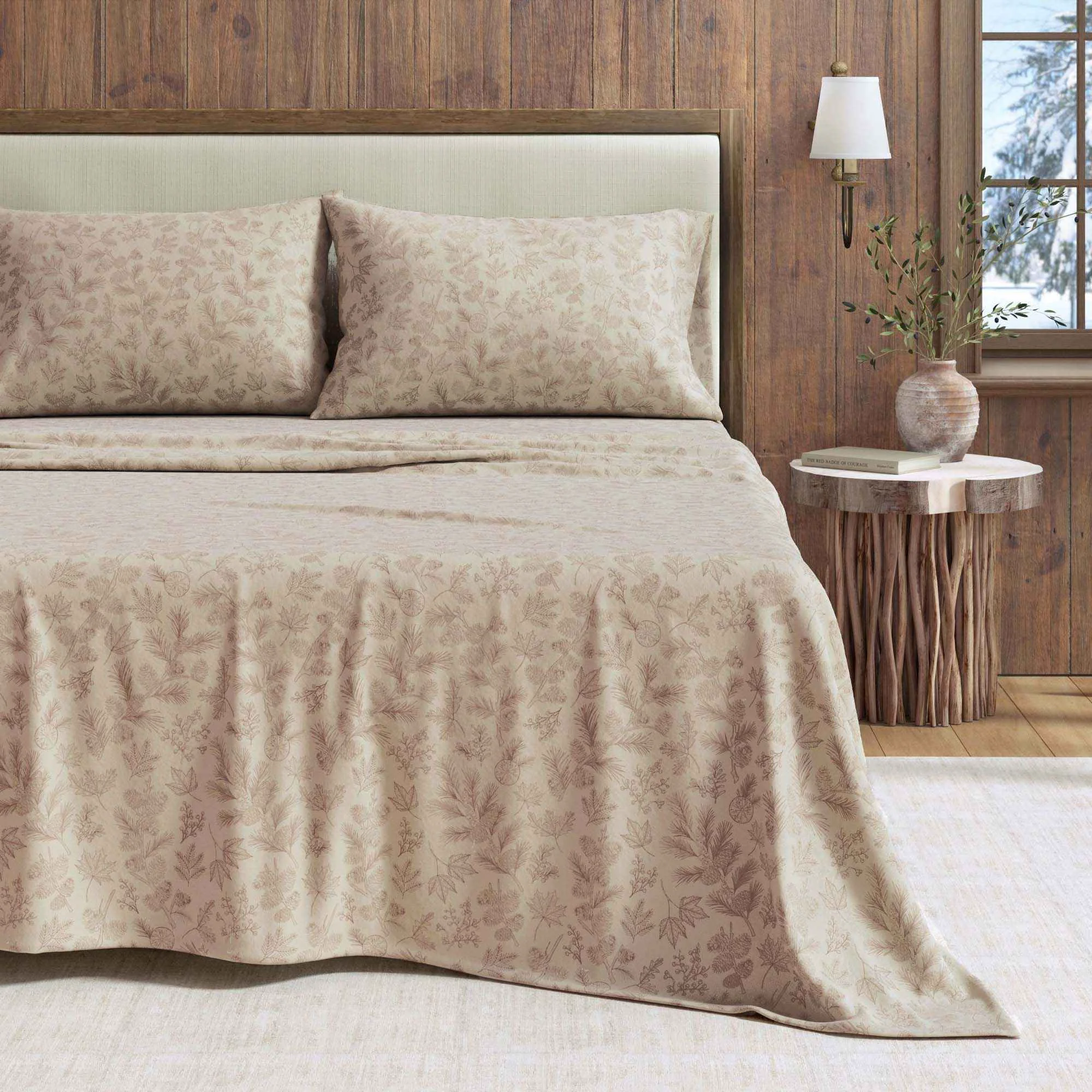 Recyclable Turkish Cotton Flannel Sheet Set – d Lodge Collection Luxury