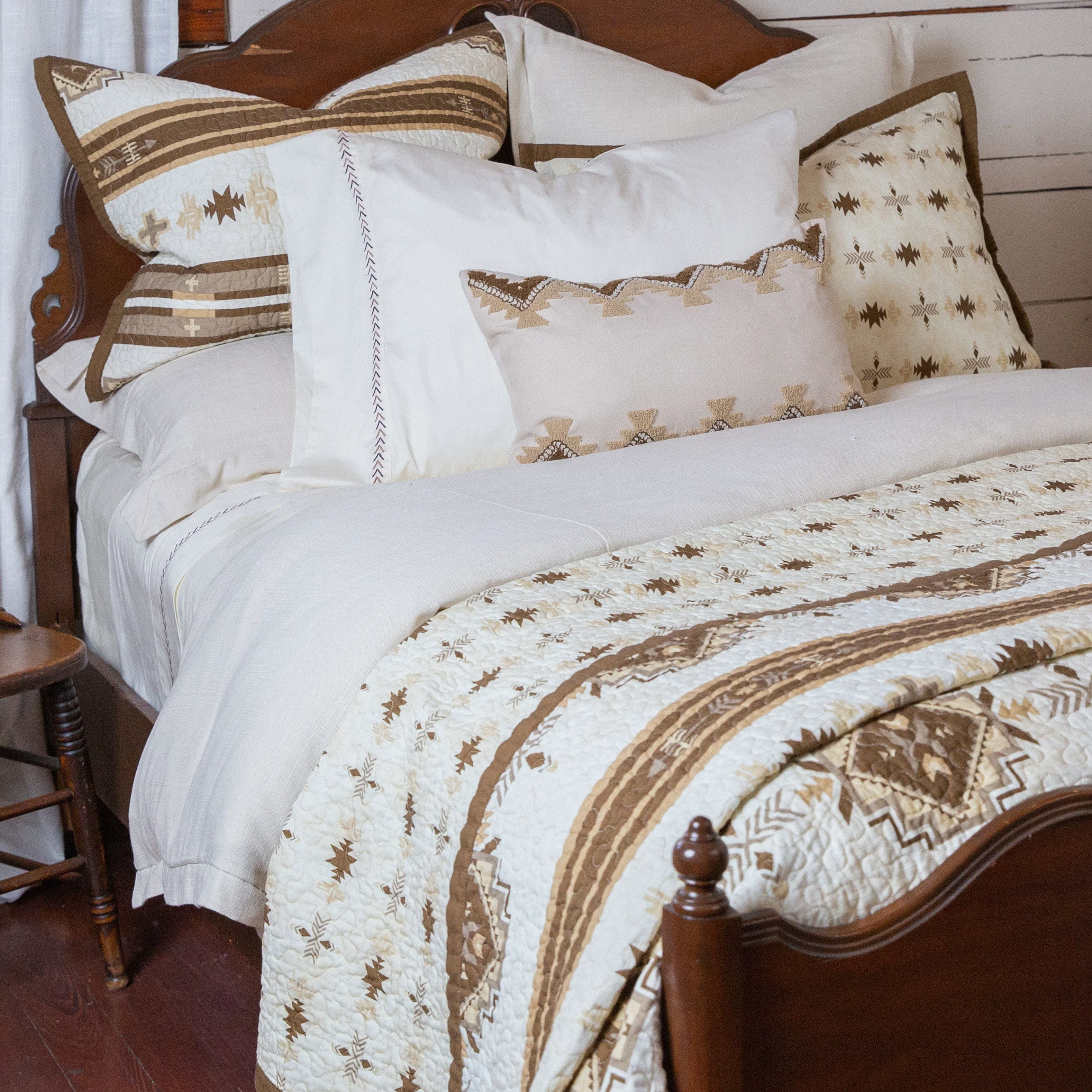 Sustainable Dakota Reversible Quilt Set 3 Pc Convenient