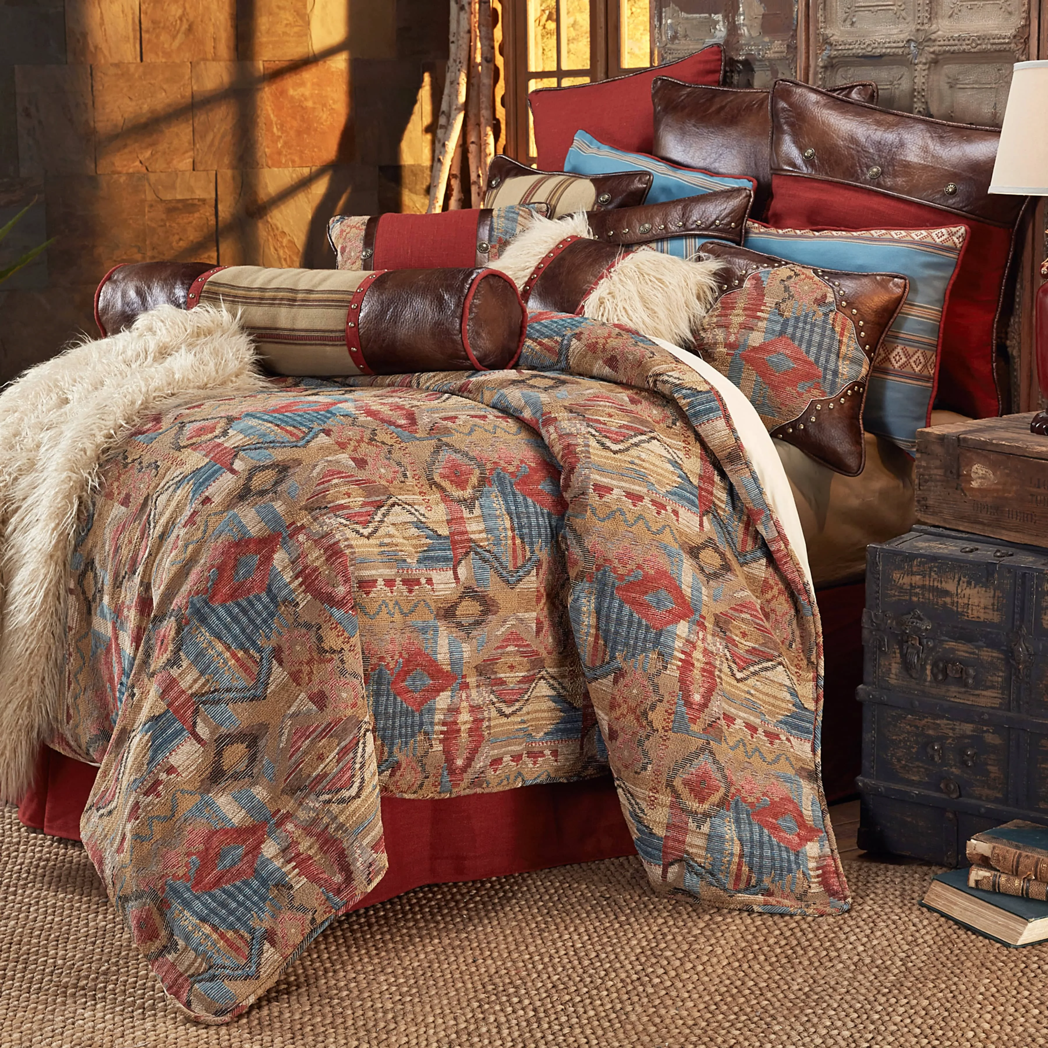 Elegant Ruidoso Comforter Set 4 Pc Organic