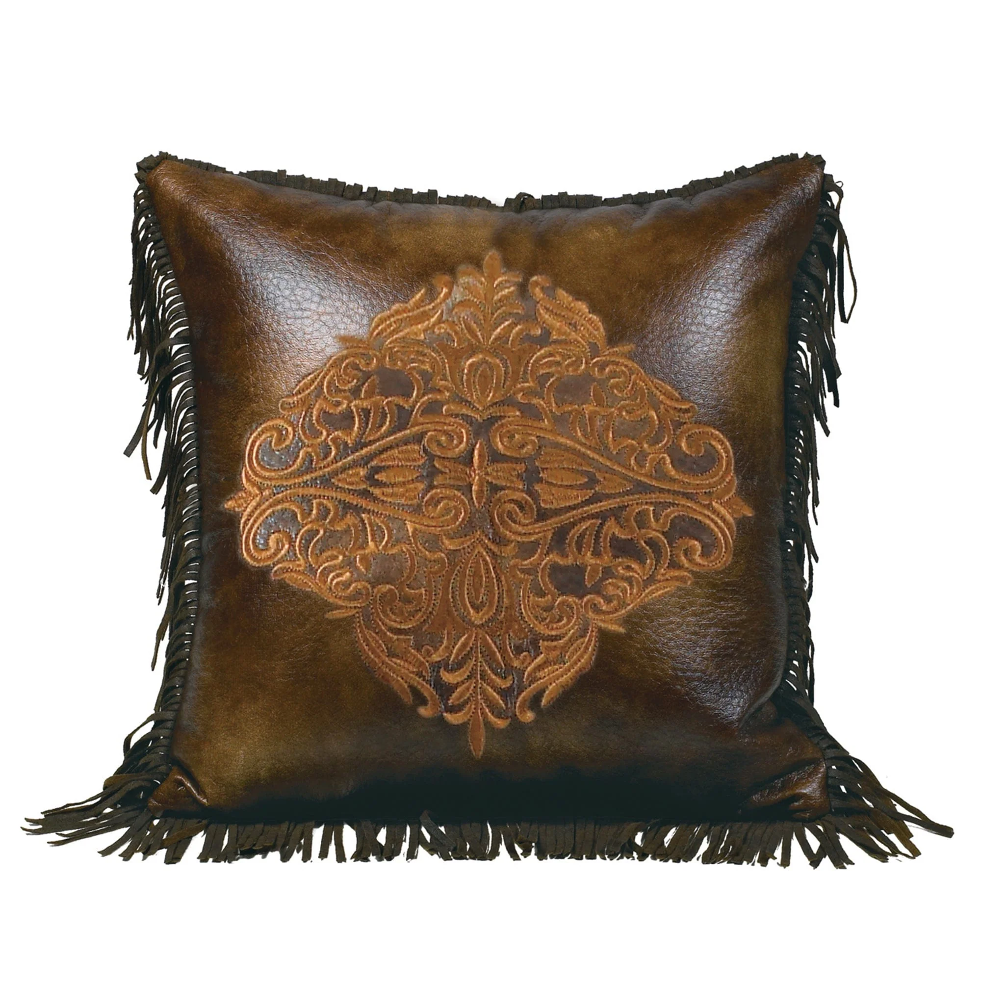 Breathable Austin Golden Medallion Throw Pillow Carefully Designed