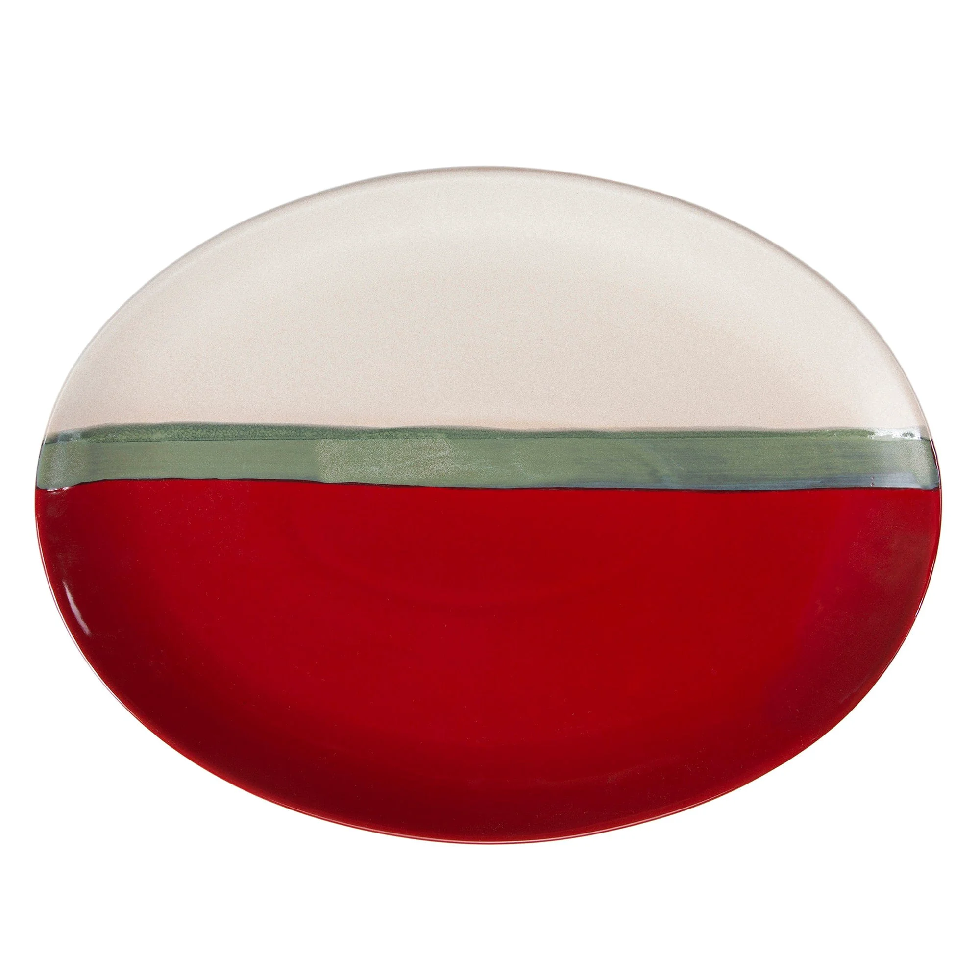 Elegant Pasadizo Ceramic Serving Platter Set 4 Pc Sustainable