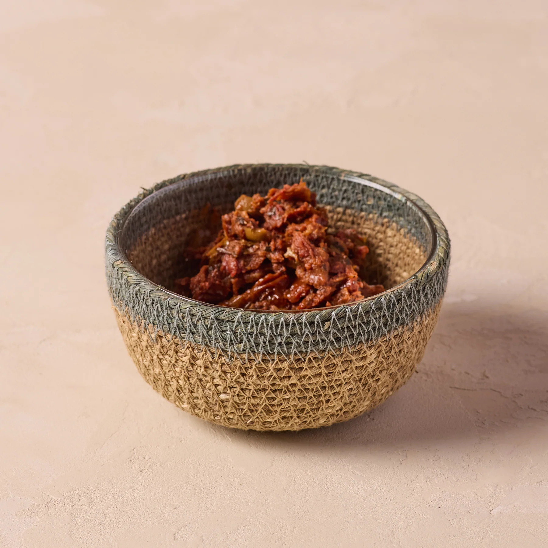 Responsible Hydra Woven Seagrass Bowl Seafoam User-Friendly