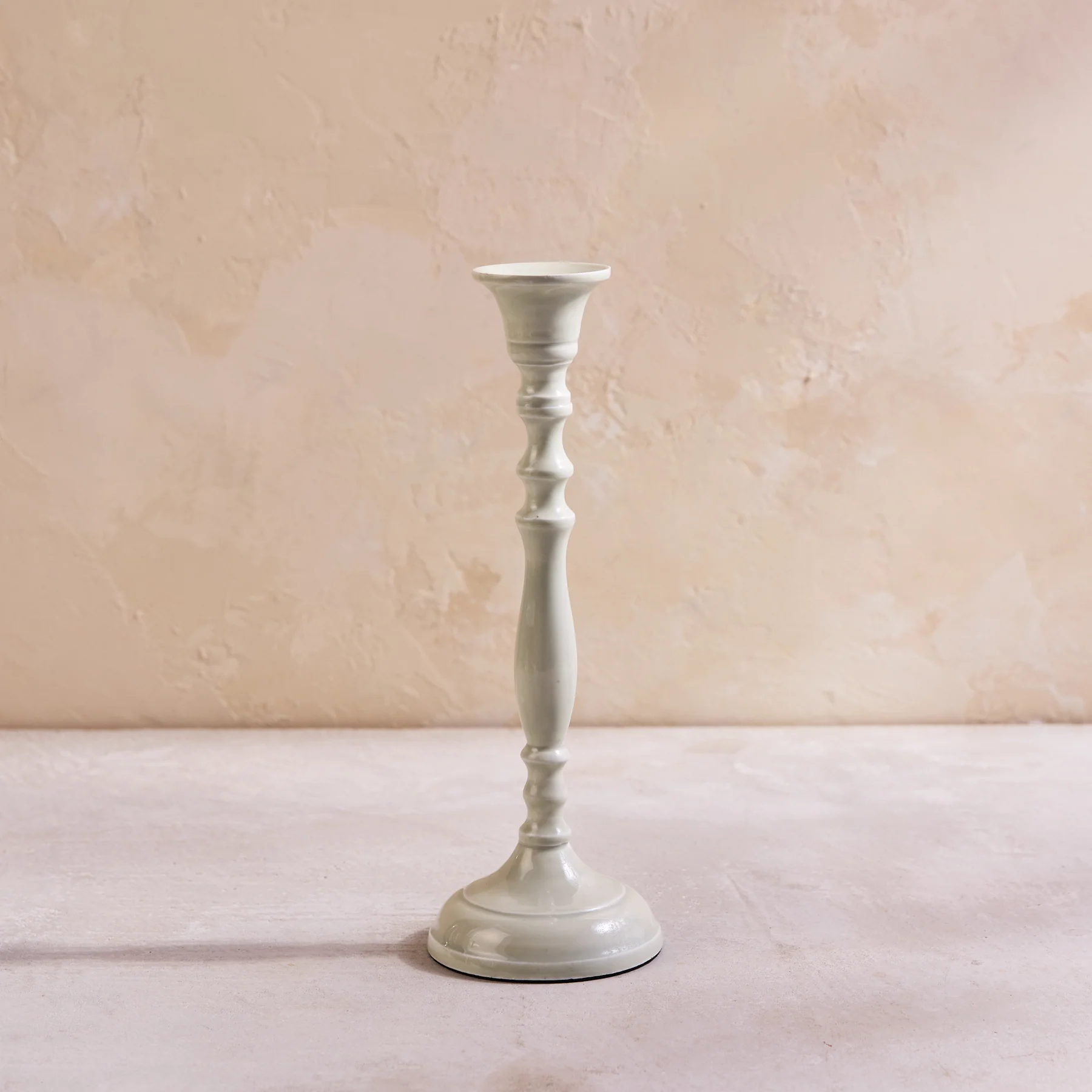 Dependable Nera Light Green Candle Holder Medium Exclusive