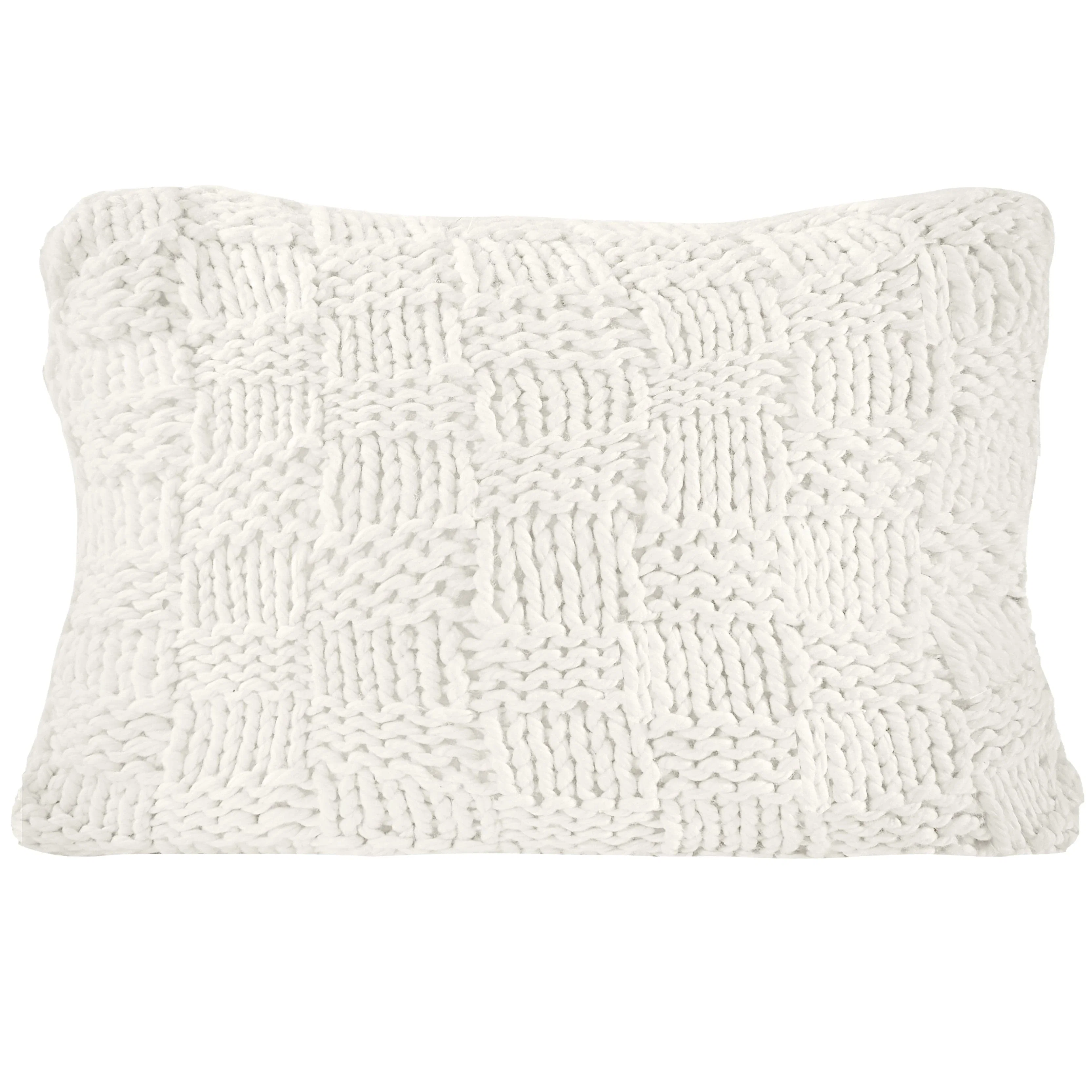 Casual Chess Knit Dutch Euro Pillow Crafted