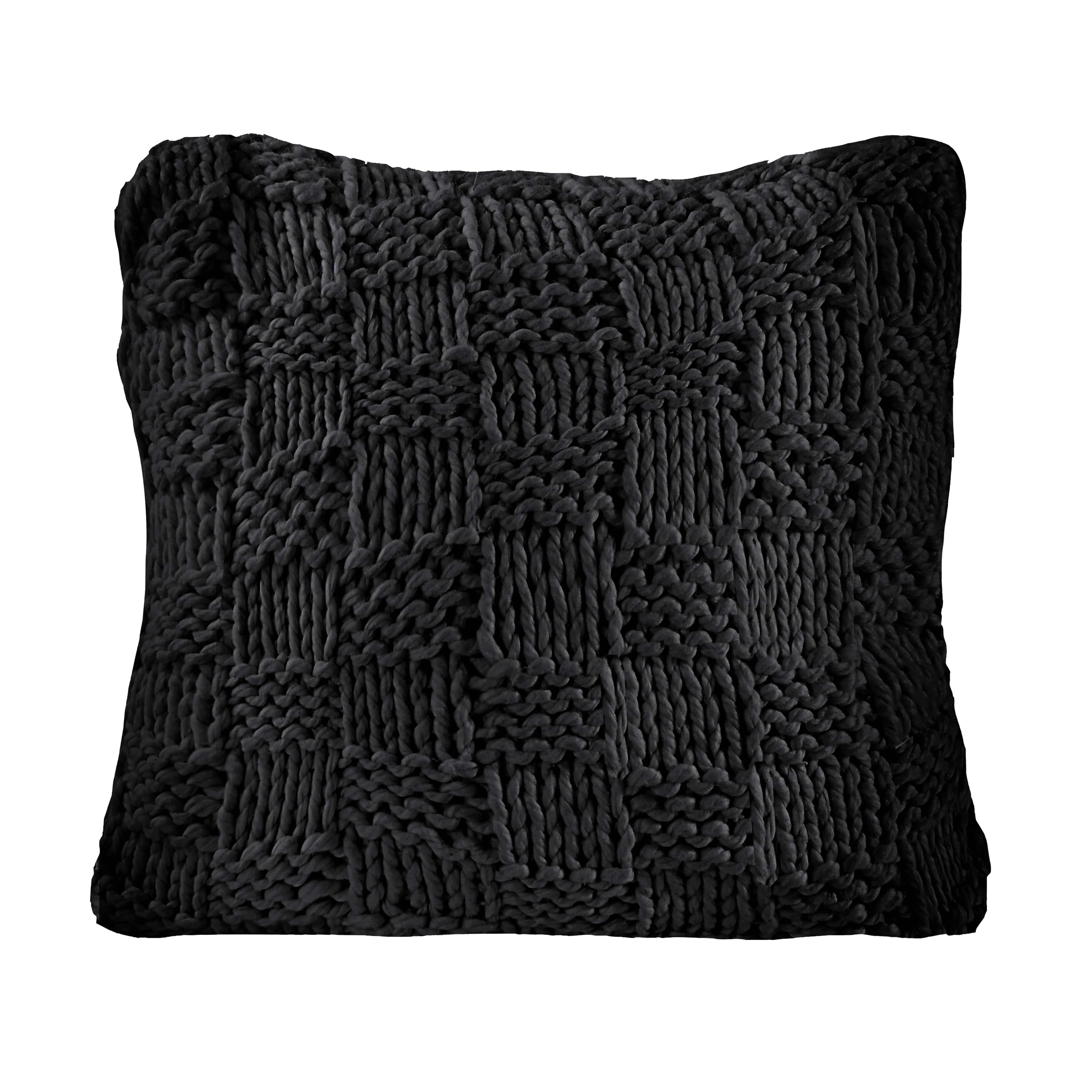 Healthy Chess Knit Euro Sham Fashionable