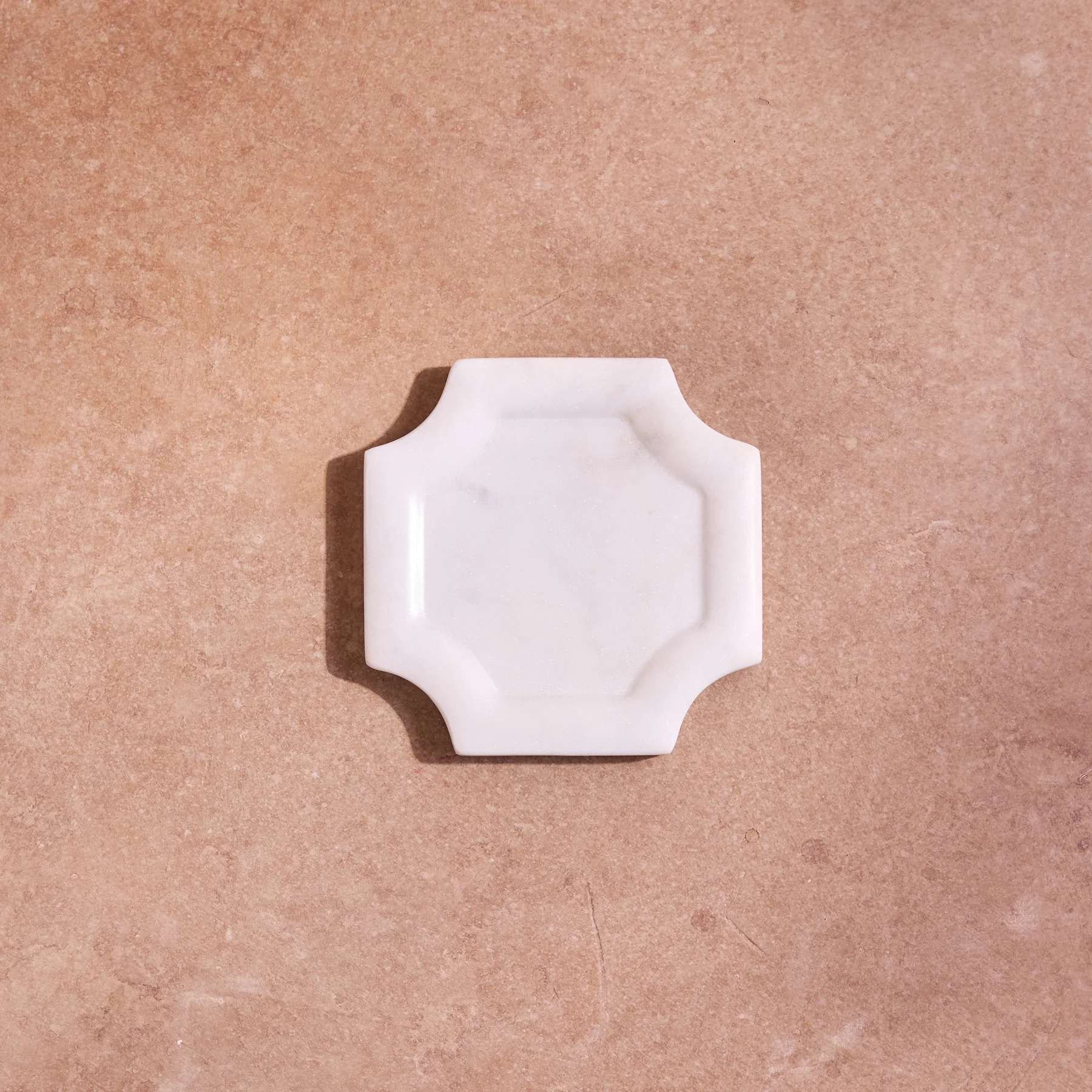 Exclusive White Marble Framed Bottle Coaster Specialty