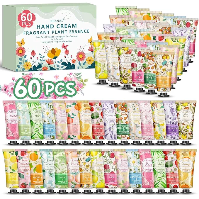 Stylish 60 Pack Hand Cream Gift Set For Women Mothers Day Gifts Teacher Appreciation Practical