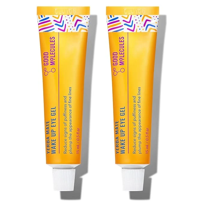 User-Friendly Good Molecules Yerba Mate Wake Up Eye Gel Pack 2 – 15 ml Each Hydrating Under Fashionable