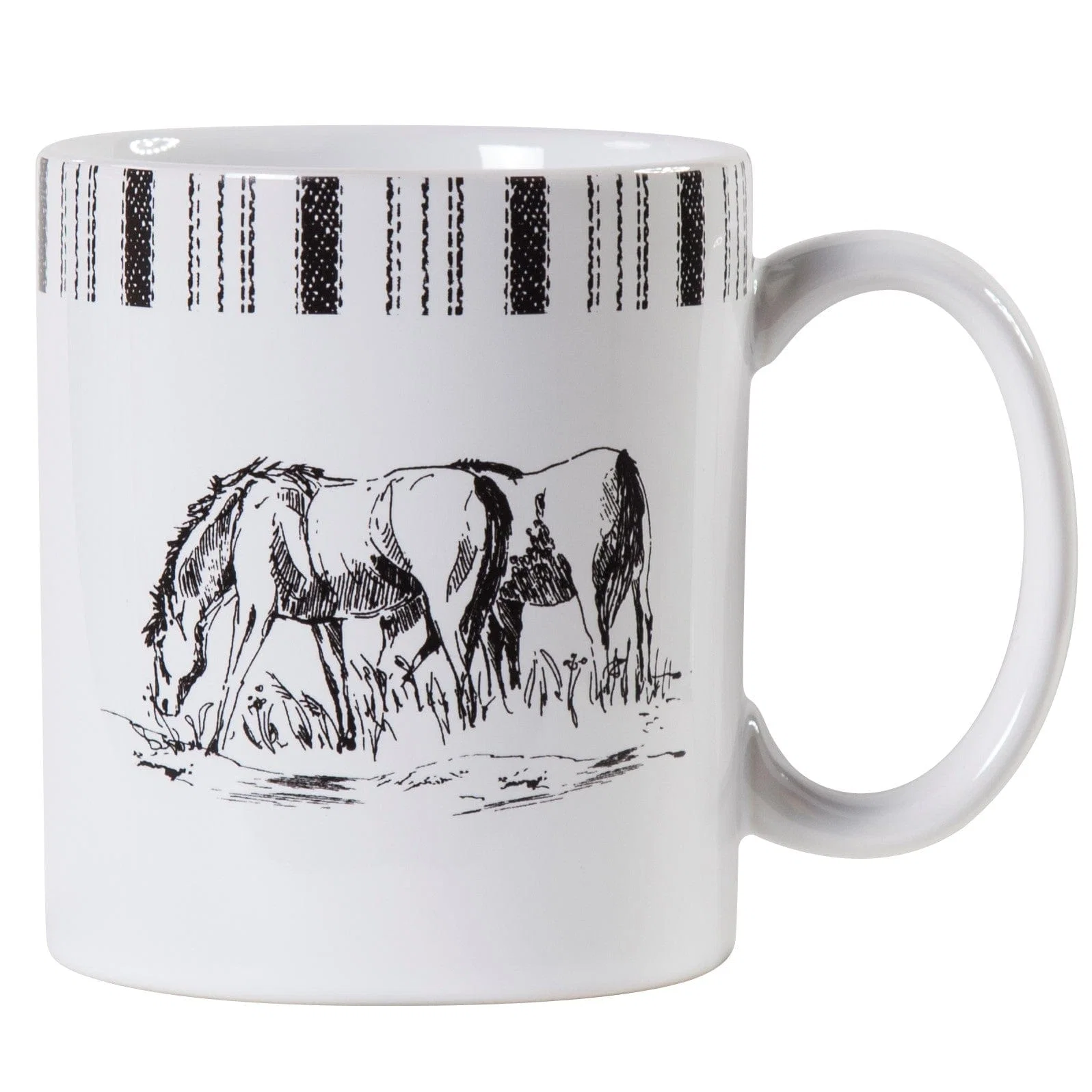Organic Ranch Life Remuda Mug Set 4 Pc Prestigious