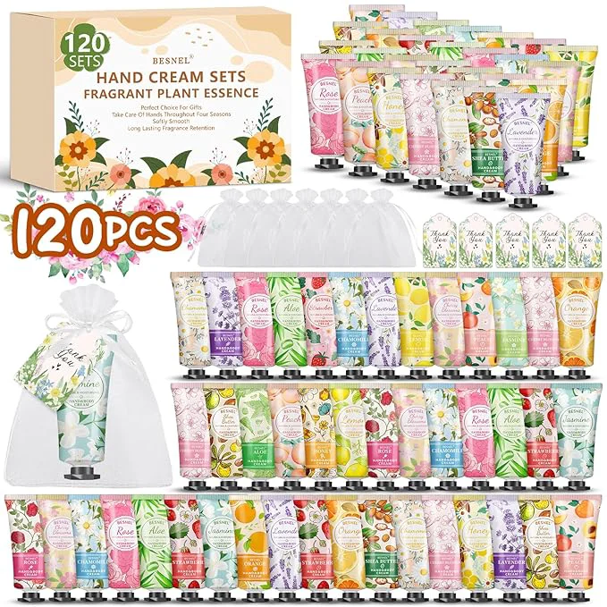 Effective 120 Pack Hand Cream Gift Set For Women Mothers Day Gifts Teacher Appreciation Versatile