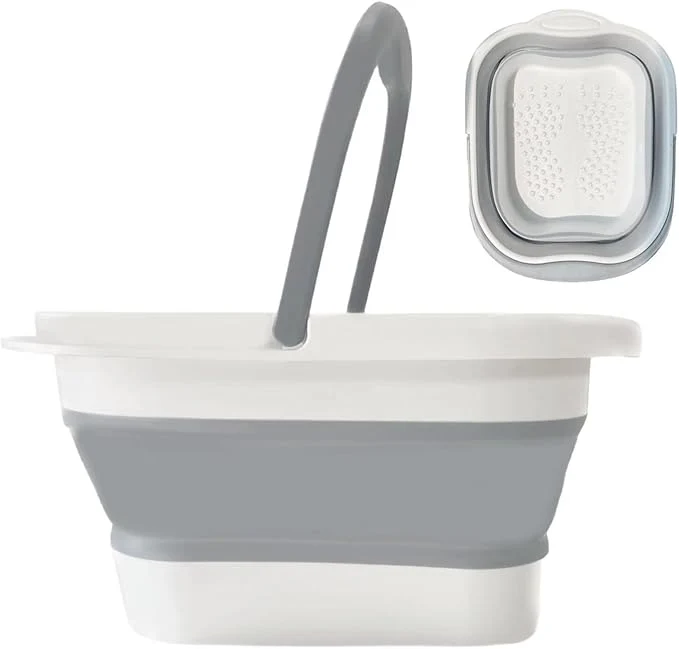 Proven WMHYLYH Collapsible Pedicure Foot Spa Bath Massager Dependable