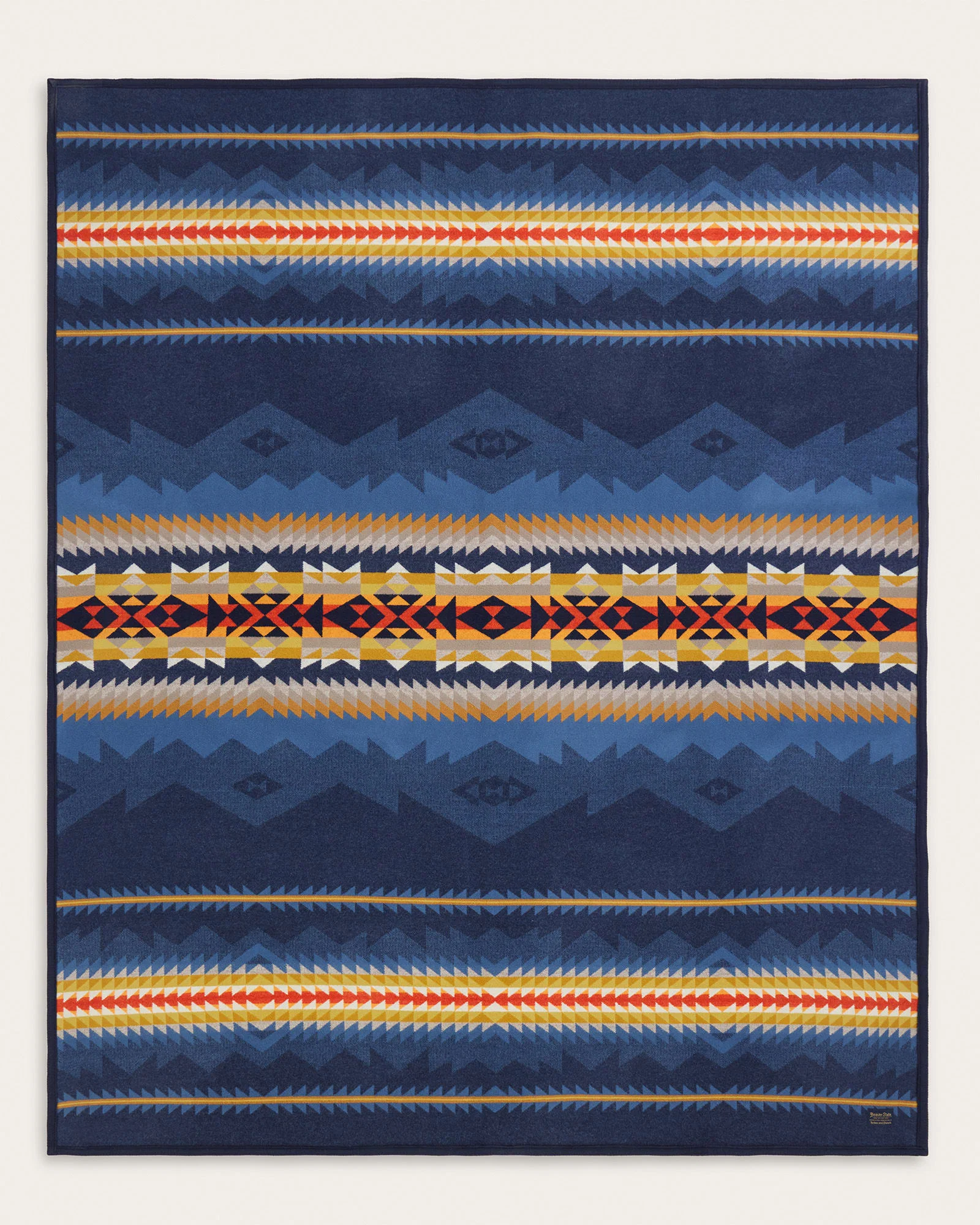 Proven Cascadia Blanket Blue Natural