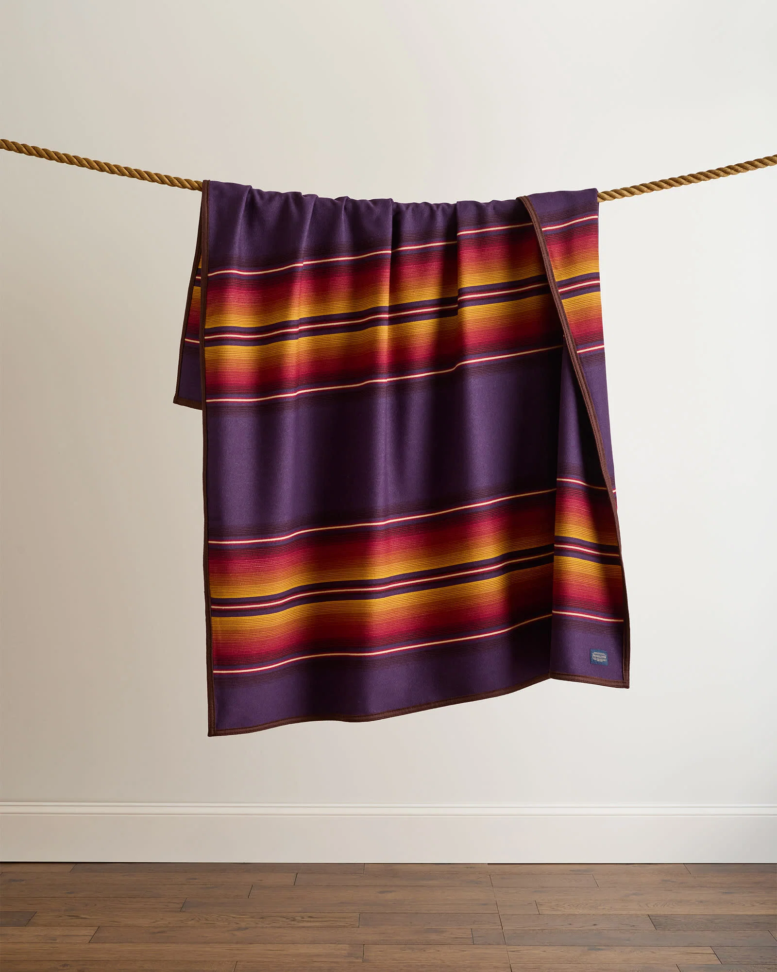 Artisan Serape Robe Purple Consistent