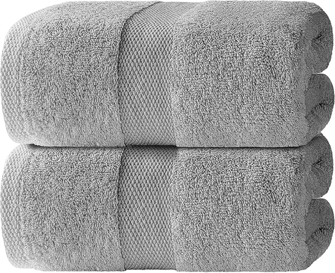 Refined Luxury Soft Bath Sheet Towels Set Lightweight