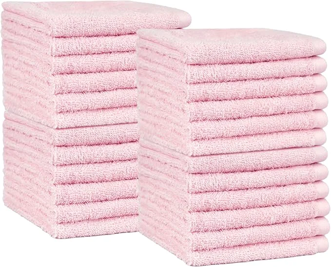Relaxed Amazon Basics Highly Absorbent Fast Drying Cotton Washcloths Exceptional