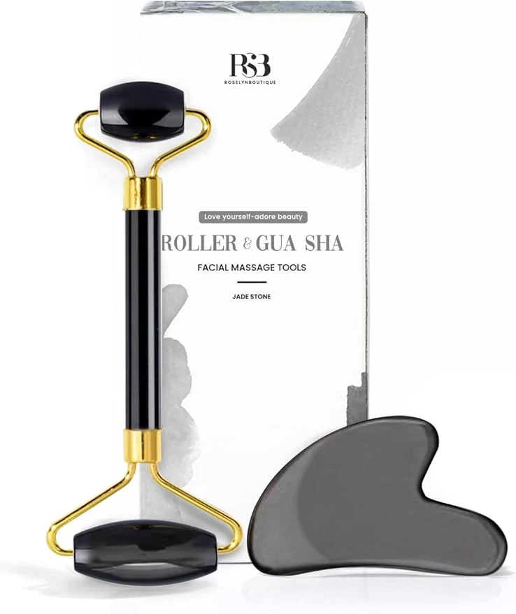Functional ROSELYNBOUTIQUE Gua Sha Facial Tools Face Roller Face Massager Exceptional