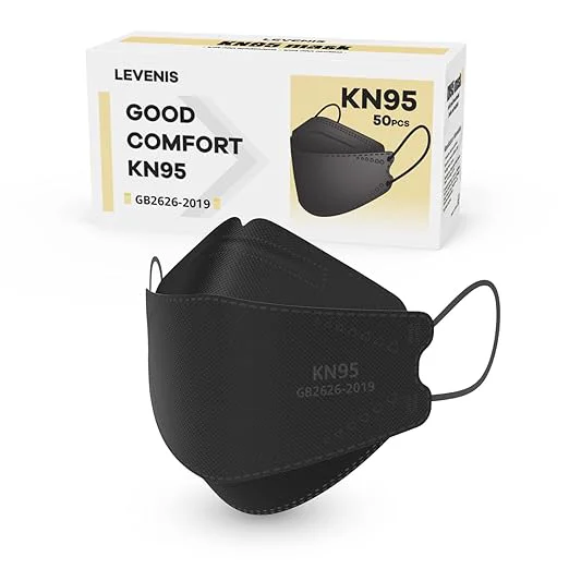 Fine LEVENIS KN95 Face Masks 50 Pack Breathable Comfortable and Disposable KN95 Mask Proven
